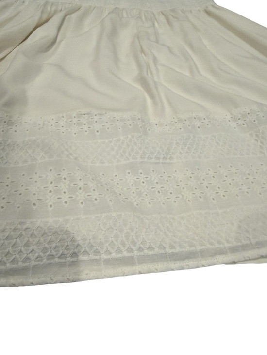 White Puff Sleeve Midi Dress - Picture 7 of 12